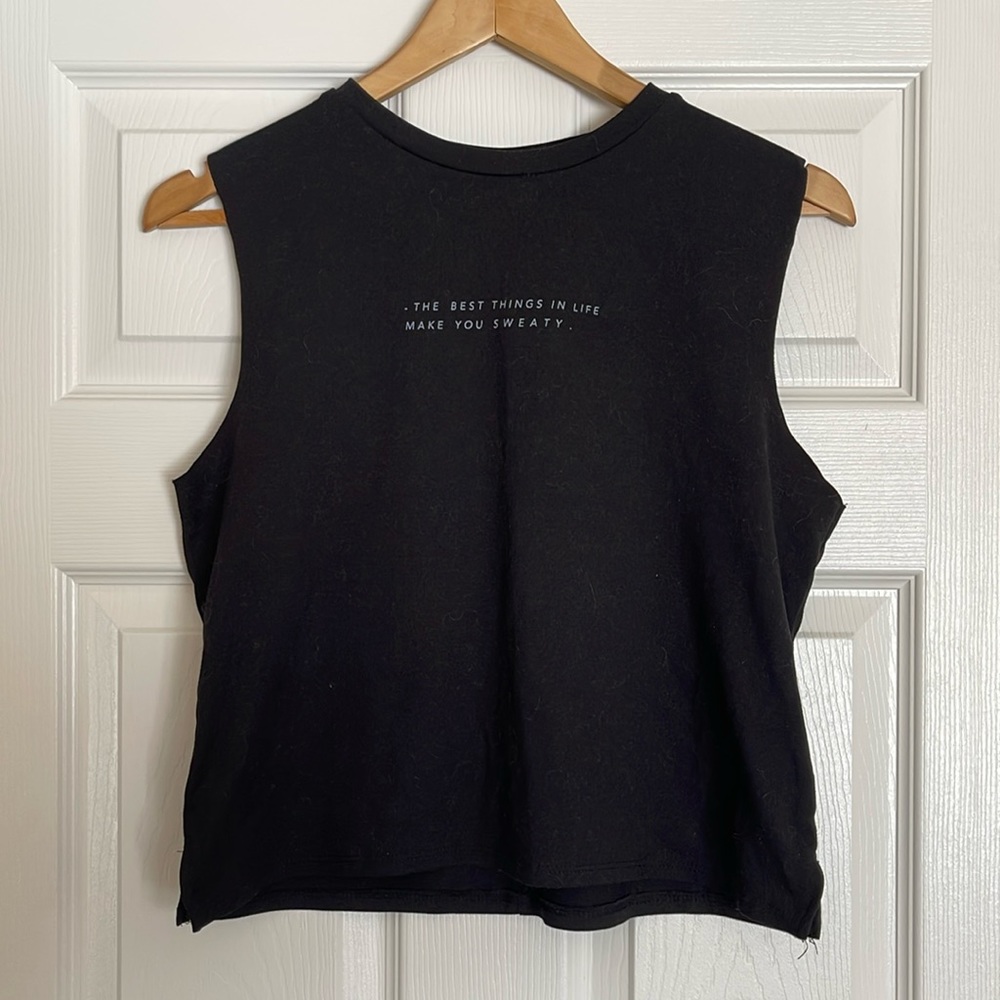 Workout Cropped Tank